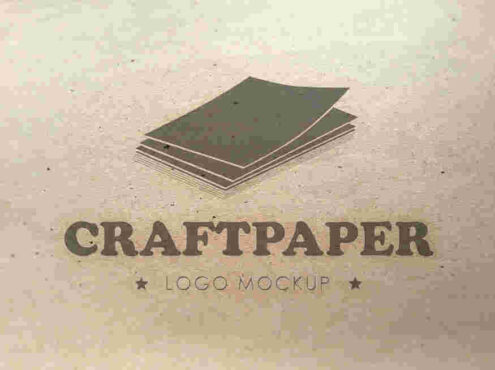 書籍封面效果logo樣機素材