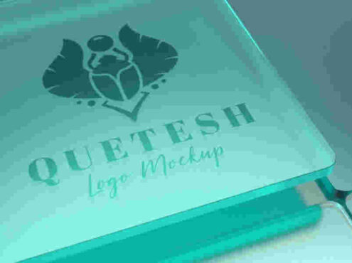 質(zhì)感ps樣機場景素材，用于logo設計展示的psd智能樣機