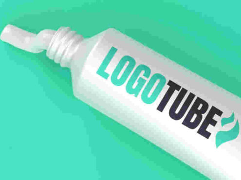 油畫小瓶顏料ps樣機(jī)場(chǎng)景，顏料產(chǎn)品展示logo樣機(jī)素材