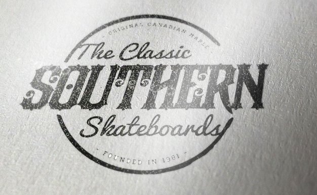 白卡紙背景的logo樣機(jī)psd素材