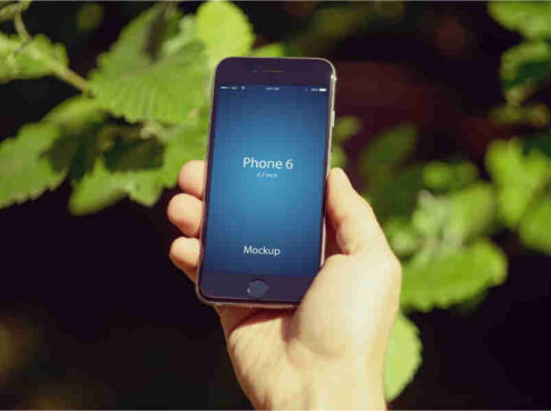 適合展示APP產(chǎn)品的蘋果手機樣機模版，免費的手機ps樣機下載