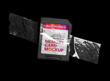 國外高級MOCKUPS，真實質(zhì)感SD數(shù)碼儲存卡PS樣機